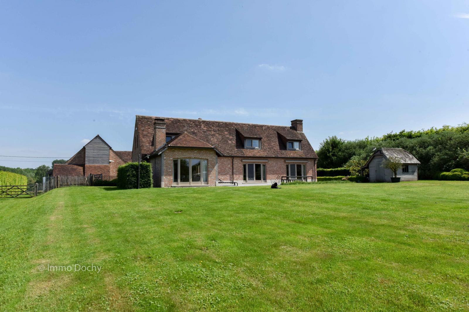 Nieuwbouw villa te Horebeke